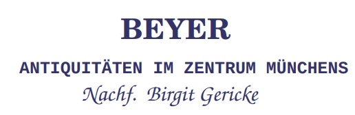 Antiquitäten Beyer - Logo Blau